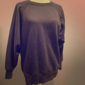 simple gray sweatshirt